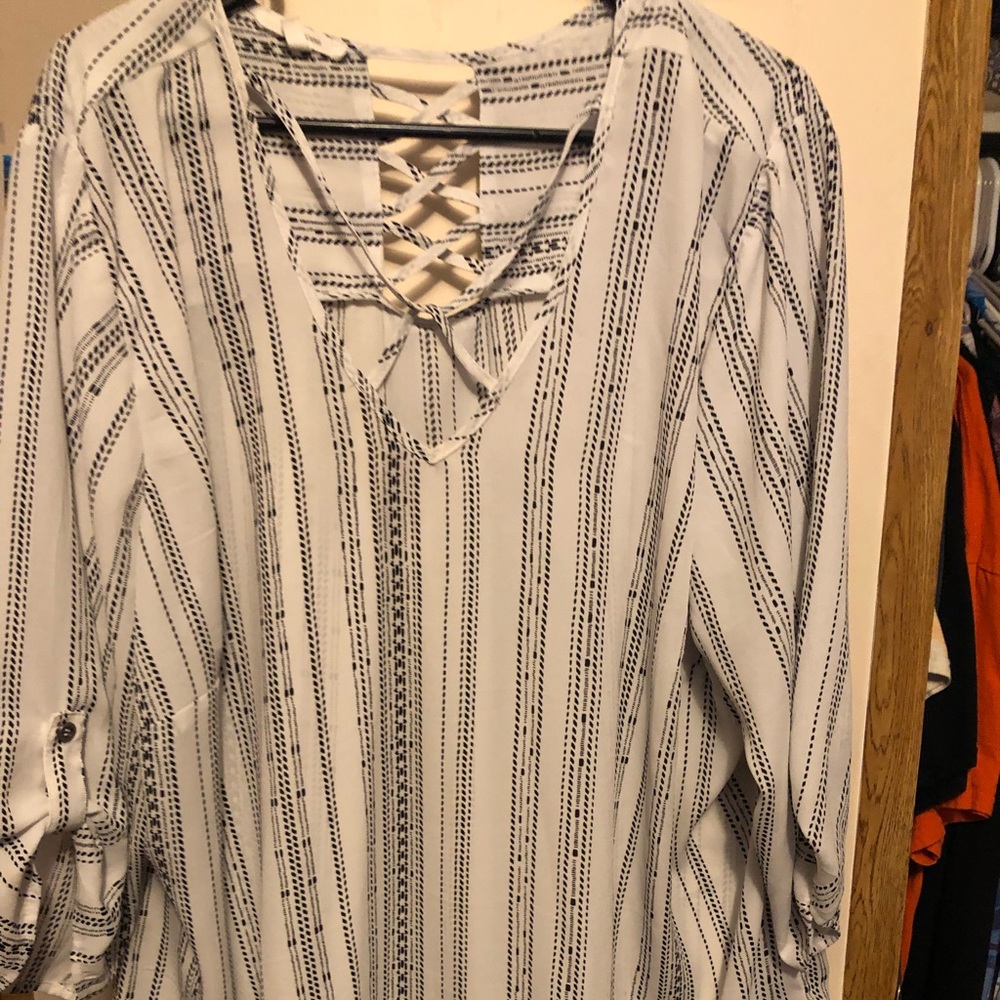 Maurice’s business casual blouse